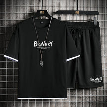 conjunto tech bravery  conjunto masculino preto  conjunto masculino com bermuda  conjunto masculino branco  conjunto masculino