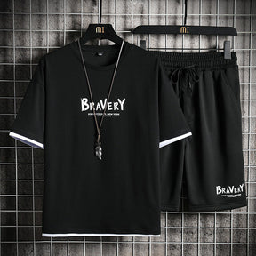 conjunto tech bravery  conjunto masculino preto  conjunto masculino com bermuda  conjunto masculino branco  conjunto masculino