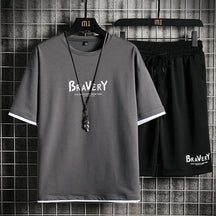 conjunto tech bravery  conjunto masculino preto  conjunto masculino com bermuda  conjunto masculino branco  conjunto masculino