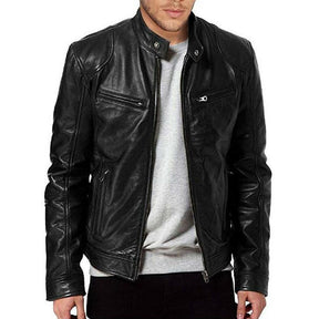 jaqueta masculina de couro preto  jaqueta masculina de couro  jaqueta de couro masculino  jaqueta de couro masculina  jaqueta de couro